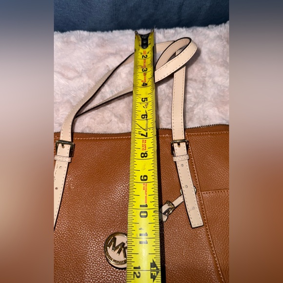 Michael Kors Tan Leather Tote - Picture 9 of 16